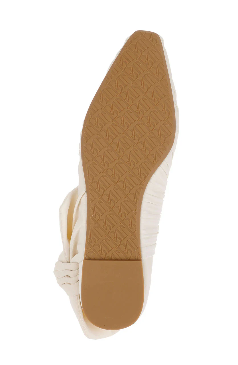 Vayln Ruched Ballet Flats with Oversized Bow - Image 44