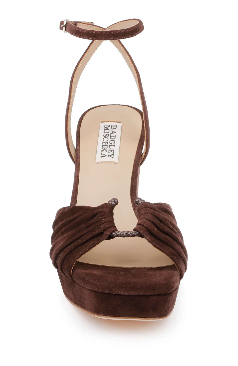 Veda Platform Block Heel Sandal with Ankle Strap - Image 10