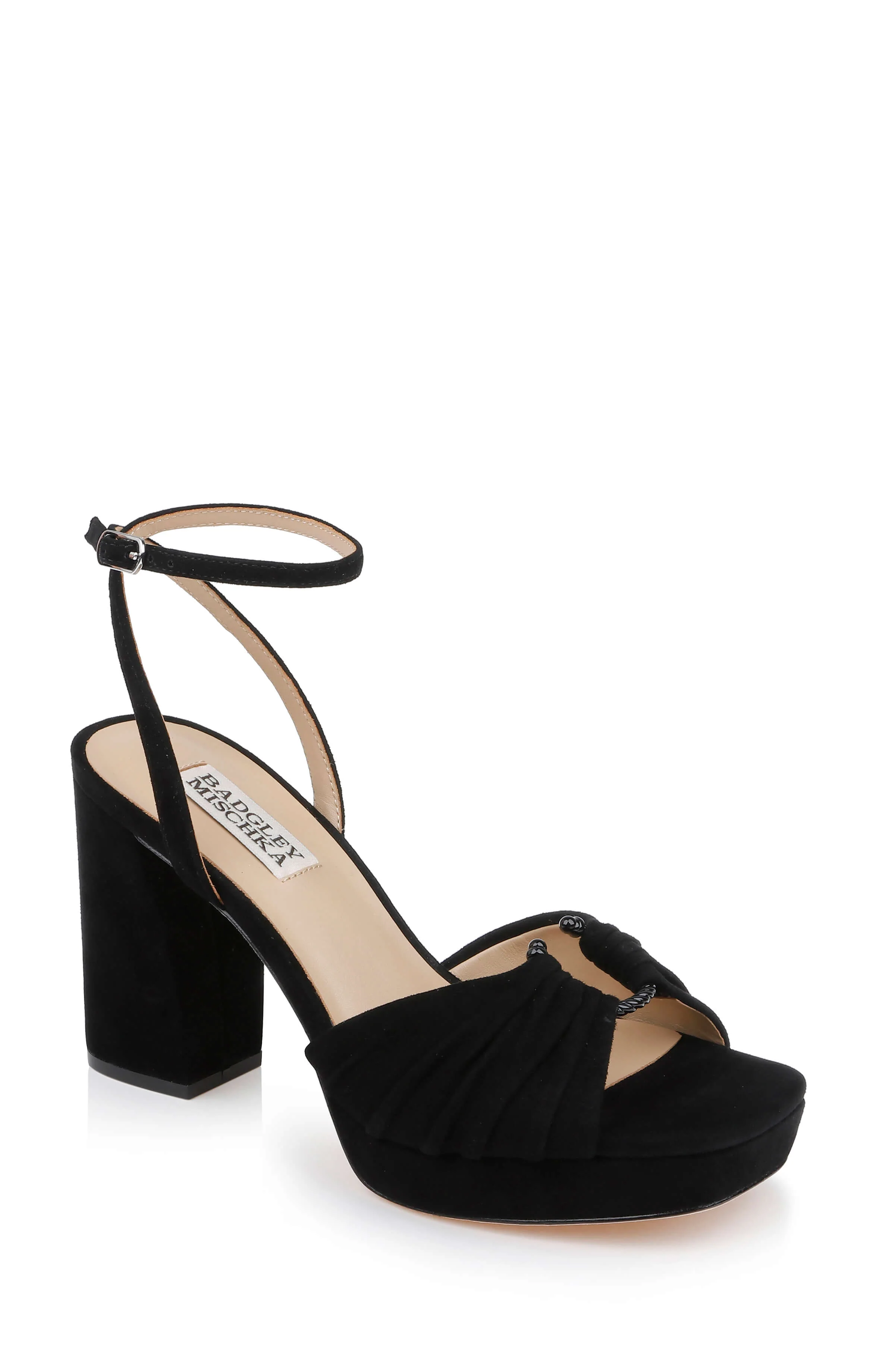 Veda Platform Block Heel Sandal with Ankle Strap - Image 45