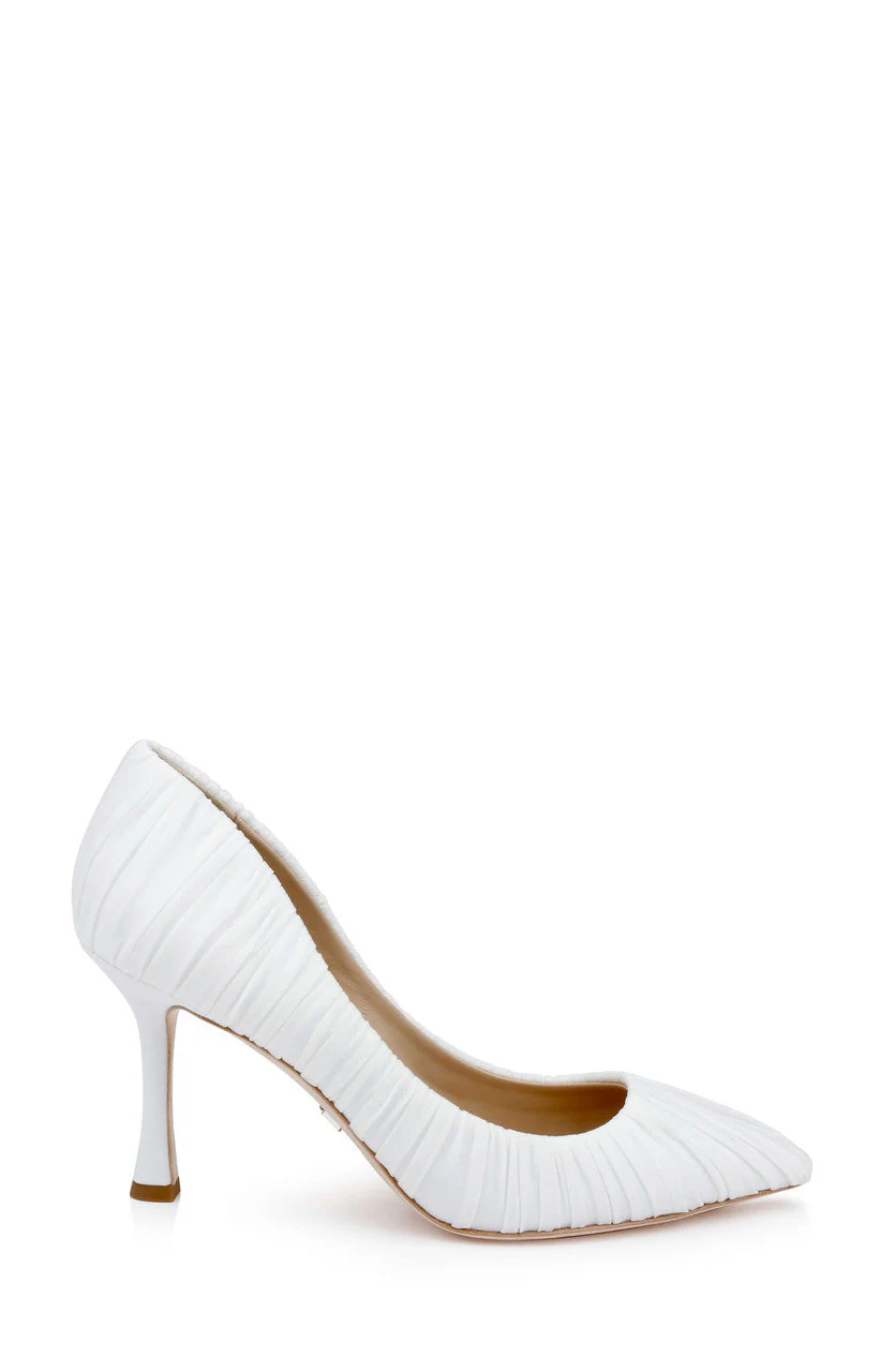 Veronika Ruched Pointed Toe Pumps - Image 21