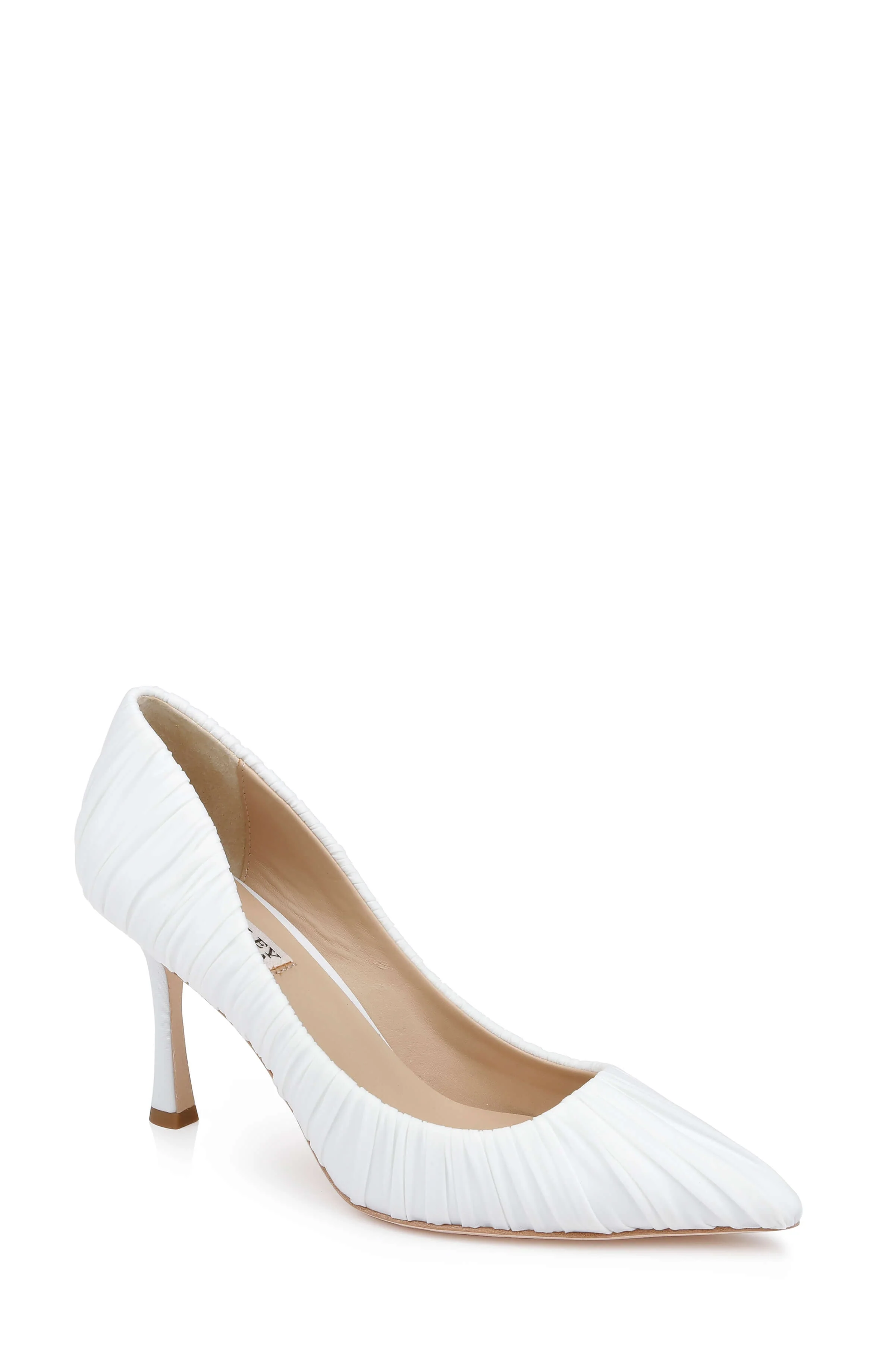 Veronika Ruched Pointed Toe Pumps - Image 32