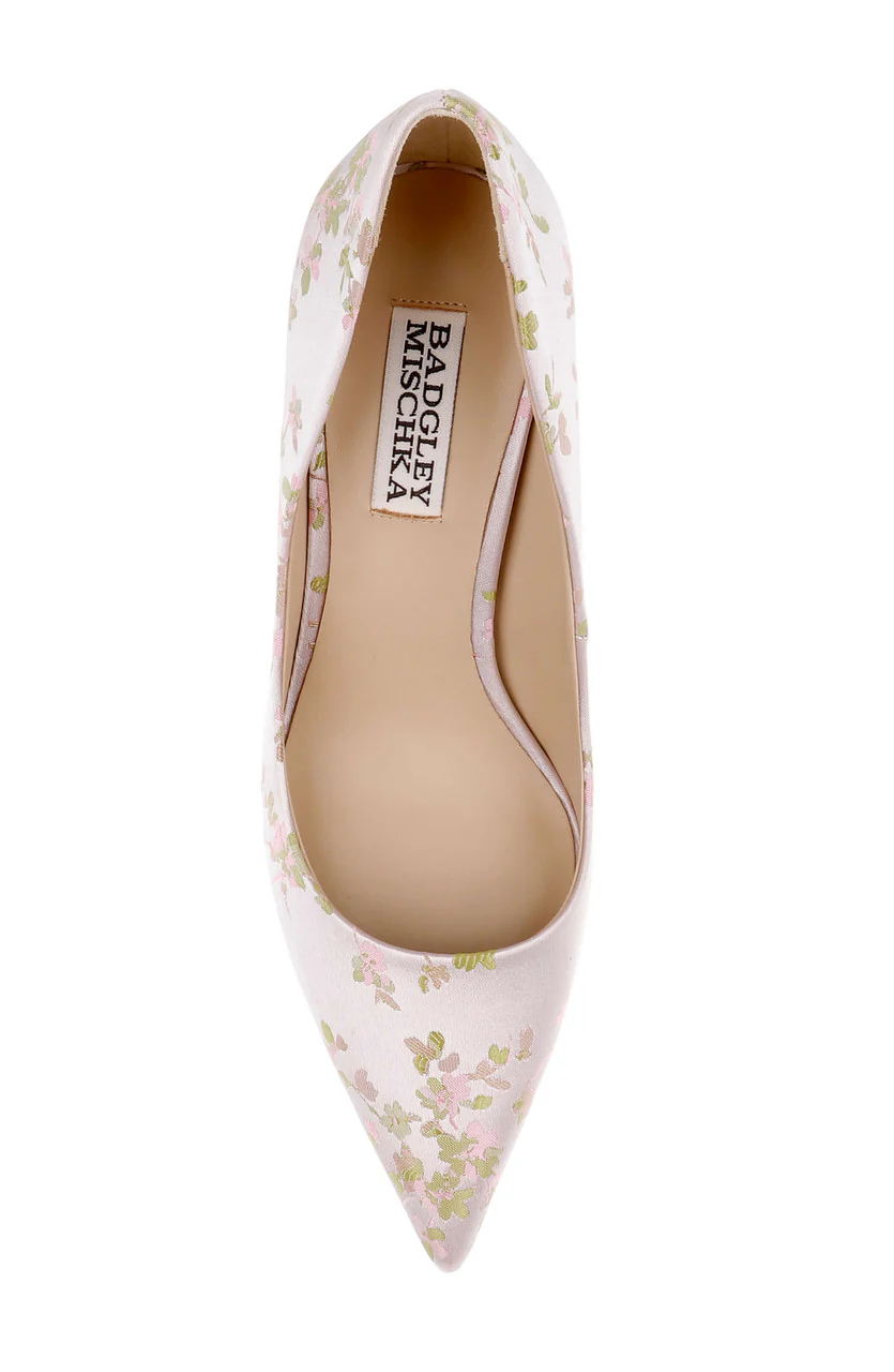 Wonder Floral Pointed Toe Pump - Image 11