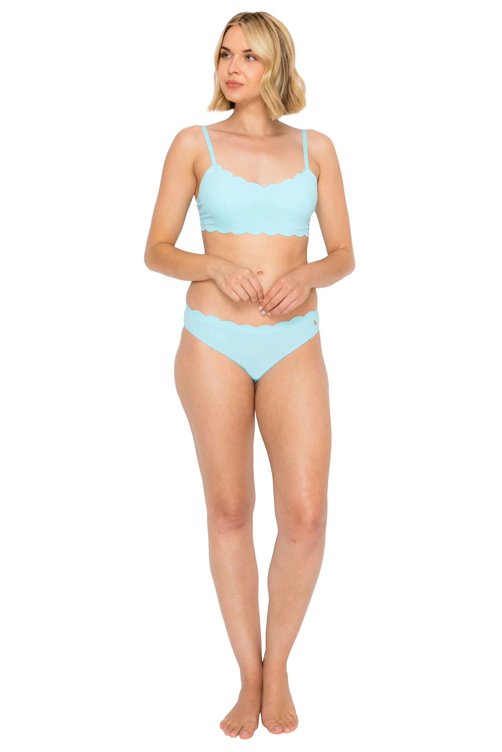 Yummy Baby Rib Scallop Bralette - Image 41
