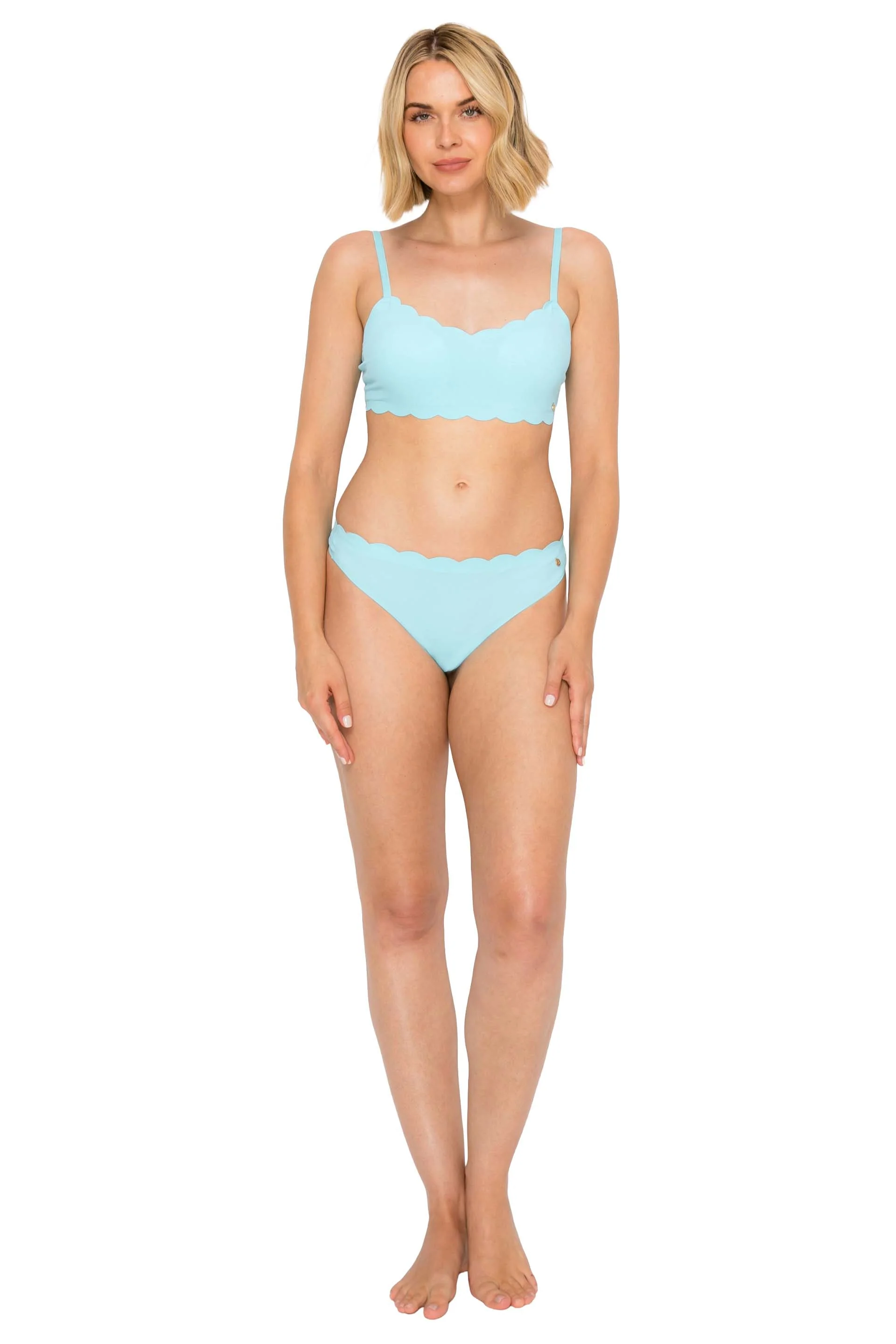 Yummy Baby Rib Scallop Thong - Image 44