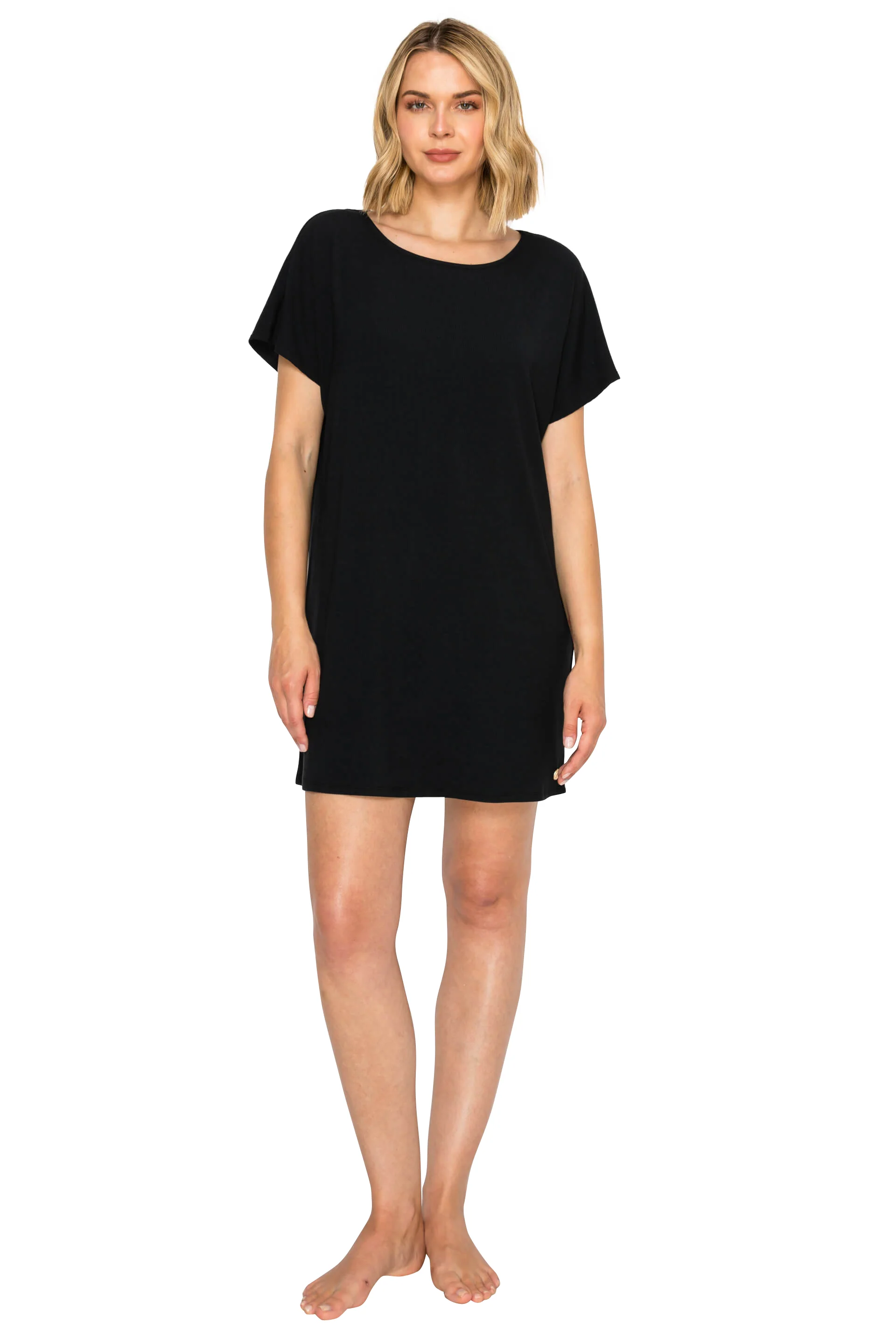 Yummy Modal Rib Dolman Sleep Dress - Image 16