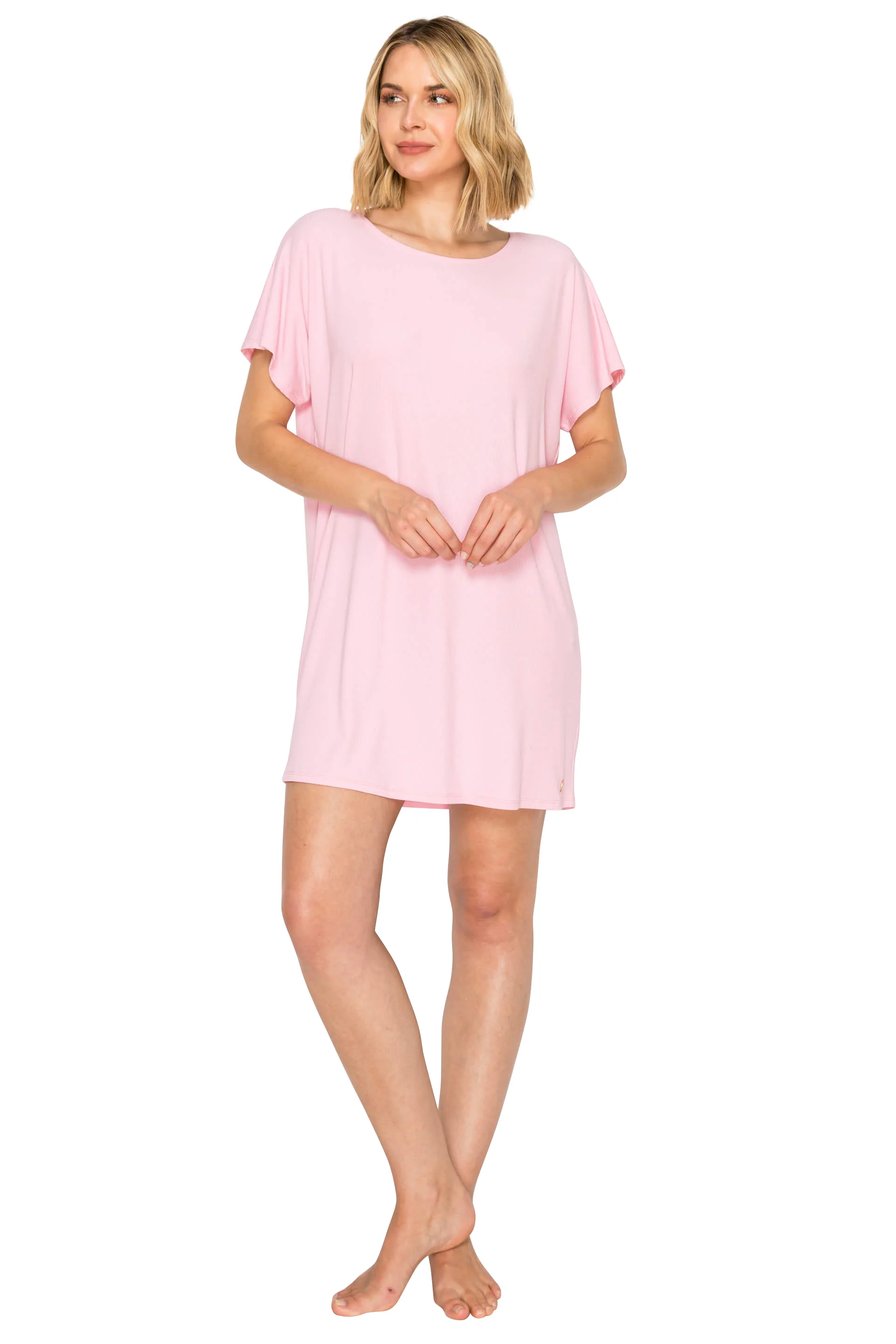 Yummy Modal Rib Dolman Sleep Dress - Image 23